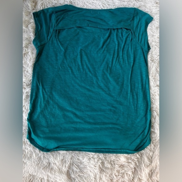 blue rose embellished short sleeve top size XXL - Picture 8 of 16